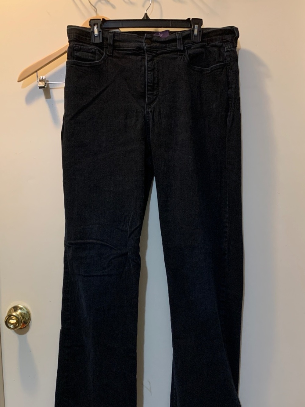 NYDJ Black Bootcut Jeans - Size 16 - Inseam 32"